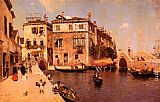 Venetian Canvas Paintings - A Venetian Afternoon